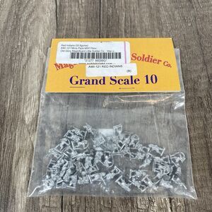 Old Glory 10MM American Old West Red Indians Villagers Metal Minis AWI-121 Mint